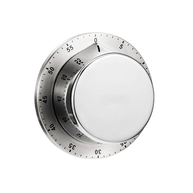 Mechanical Accurate Waterproof Kitchen Timer Stainless Steel