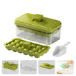 Ice Cube Tray with Lid and Bin