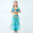 Princess Costume with Tassel Princess Pants Set Party Dress