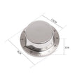 Mechanical Accurate Waterproof Kitchen Timer Stainless Steel Magnetic Back Timer