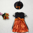 Girls Dress Witch Halloween Costume