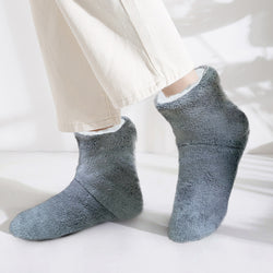 Comfy Plush Booties Anti-Slip House Slipper Boots