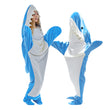 Adult Wearable Shark Blanket Shark Hoodie Pajamas