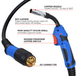 MIG Welding Torch MB15AK Euro EU Connector Gun