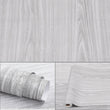 10M Grey Wood Decor Wallpaper Stickers Self-Adhesive