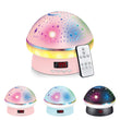 Star Projector Night Light Remote Control Rotating 8 Color Changing and Dimmable Moon Light Projector