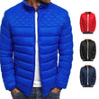 Men's Solid Color Padded Coat