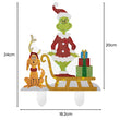 Acrylic Sheet Decortion Stealing Christmas Lighting Signs for Holiday Outdoor Yard Decoration