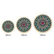 80c/100/120cm Round Area Rug Washable  Bohemian Rug Mat