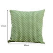 45*45cm Soft Corduroy Striped Square Cushion Case Pillow Cover