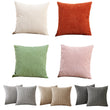 45*45cm Soft Corduroy Striped Square Cushion Case Pillow Cover