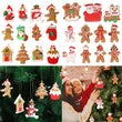 11pcs/12pcs Christmas Gingerbread Ornaments