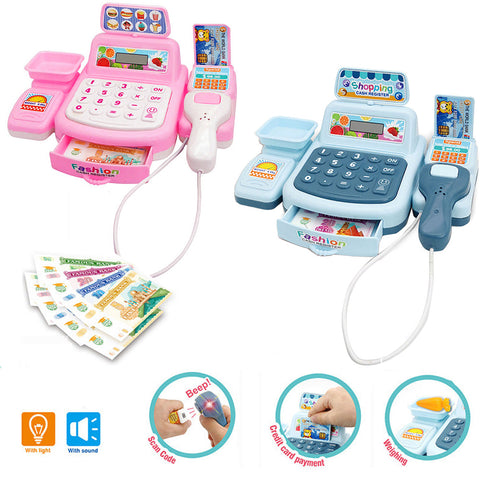 Mini Simulation Supermarket Cash Register Game Toy