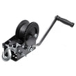 Hand Winch Heavy Duty Hand Crank 3500lbs 33ft Polyester Strap