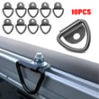 10Pcs V-Rings Hook Tie Down Point Load Securing Lashing Ring