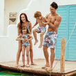 Hawaii Print Family Swimsuit