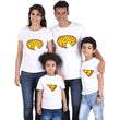 Pizza Print Family Matching T Shirt