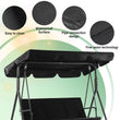 Replacement Canopy For Swing Seat 2/3 Seater