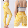 Women Tie-dye High Waist Yoga Sports Leggings