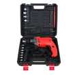 1200W Hammer Drill Heavy Duty Corded Electric Impact Drill with Bit Set+Case