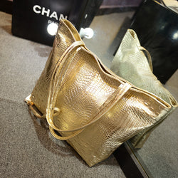 Women Handbag Shoulder Shopping Bag PU Bag