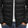 Men's Solid Color Padded Coat