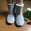 Comfy Plush Booties Anti-Slip House Slipper Boots