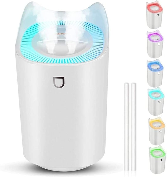 3L Air Humidifier with Color Changing Night Light