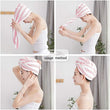 2 pcs Women Microfiber Hair Towel Wrap Dry Hair Towels