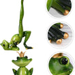 Mini Resin Yoga Frog Ornament Yoga Pose Frog Statue