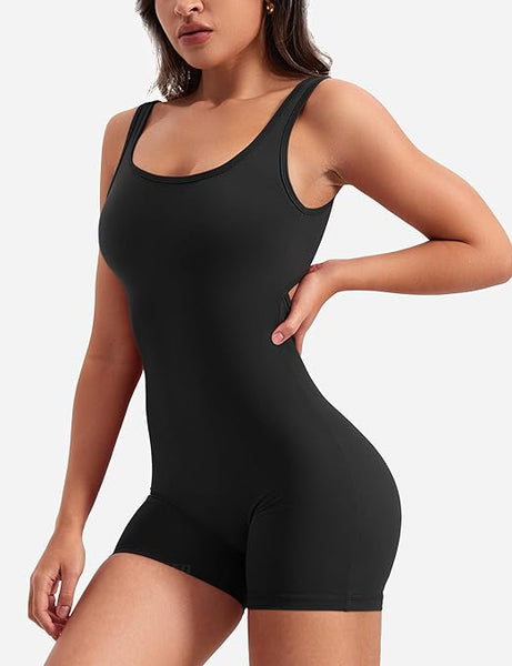 Women Sexy Backless One Piece Jumpsuits Yoga Rompers