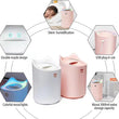 3L Air Humidifier with Color Changing Night Light