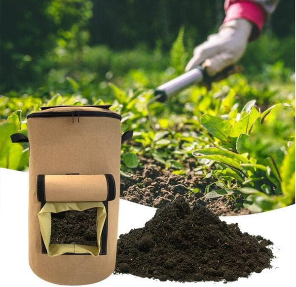 Non-Woven Leaf Bag Large Reuseable Heavy Duty Gardening Bags