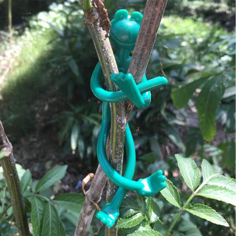 5Pack Frog Lizard Shape Reusable Cable Wire Ties