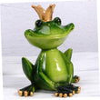 Mini Resin Yoga Frog Ornament Yoga Pose Frog Statue