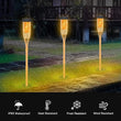 Waterproof Garden Flickering Flame Solar Torch Light