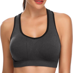 3pack Sports Bra Cut Out Back Gym Yoga Top