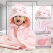 Cute Hooded baby Bathrobe