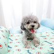 Summer Dog Self Cooling Pad Sleep Cushion Bed with Pillow