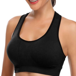 3pack Sports Bra Cut Out Back Gym Yoga Top