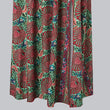 Women V-Neck Short Sleeves Printed Maxi Dress