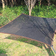 Shade Cloth UV Resistant Black Mesh Tarp with Reinforced Grommets