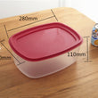 7 Pack Multi- Color Plastic Food Storage Containers Set with Airtight Leakproof Lids