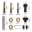 Tap And Die Set For Wheel Nuts Bolts & Studs M12X 1.25mm M12X 1.5mm M14X 1.5mm