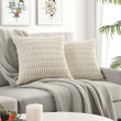 45*45cm Soft Corduroy Striped Square Cushion Case Pillow Cover