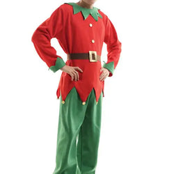 Christmas Costume Women Men Elf Outfit Cosplay