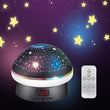 Star Projector Night Light Remote Control Rotating 8 Color Changing and Dimmable Moon Light Projector