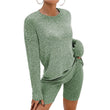 Ribbed Lounge Wear Sets for Women Uk Two Piece Outfit