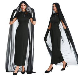 Hooded Witch Cloak Halloween Costume