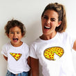 Pizza Print Family Matching T Shirt